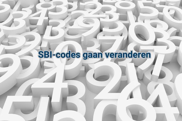 SBI-codes gaan veranderen